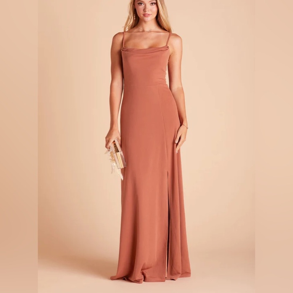Birdy Grey - Ash Crepe Terracotta Dress